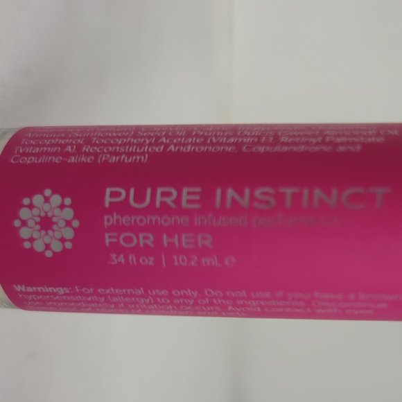 Pure Instinct Pheromone Oil Roll-On For Her .34oz - Picture 4 of 11